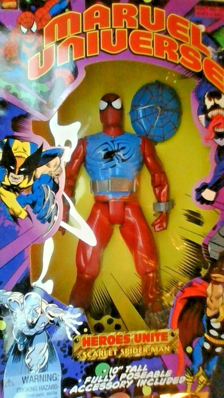 scarlet spider toy biz