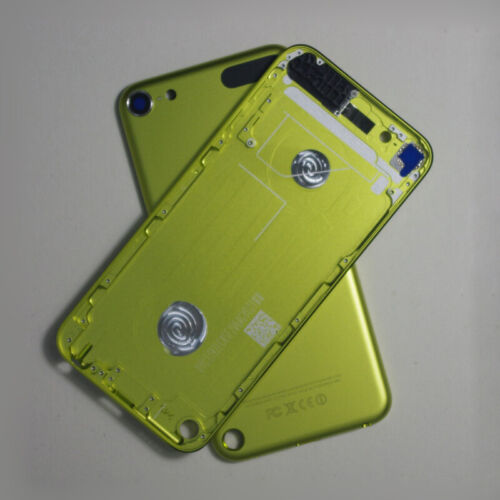 For iPod Touch 5th White Grey Red Pink Blue Yellow original back cover rear case - Picture 12 of 13