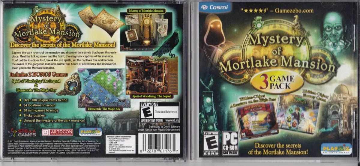 PC Game: Mystery of Mortlake Mansion: 3 Game Pack 22787611767