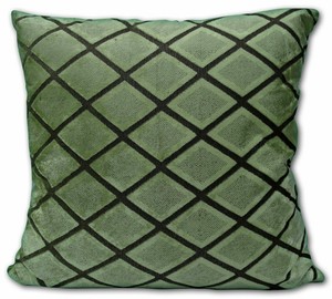 large green cushions