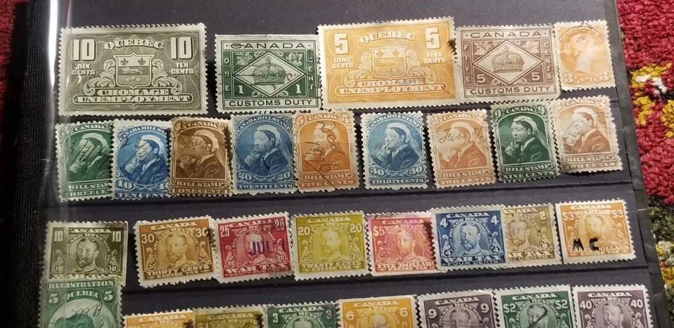 Canada Old Rare Stamps Collection Huge Discount $400 Plus Book Value IDTagst11. - Image 3 of 4