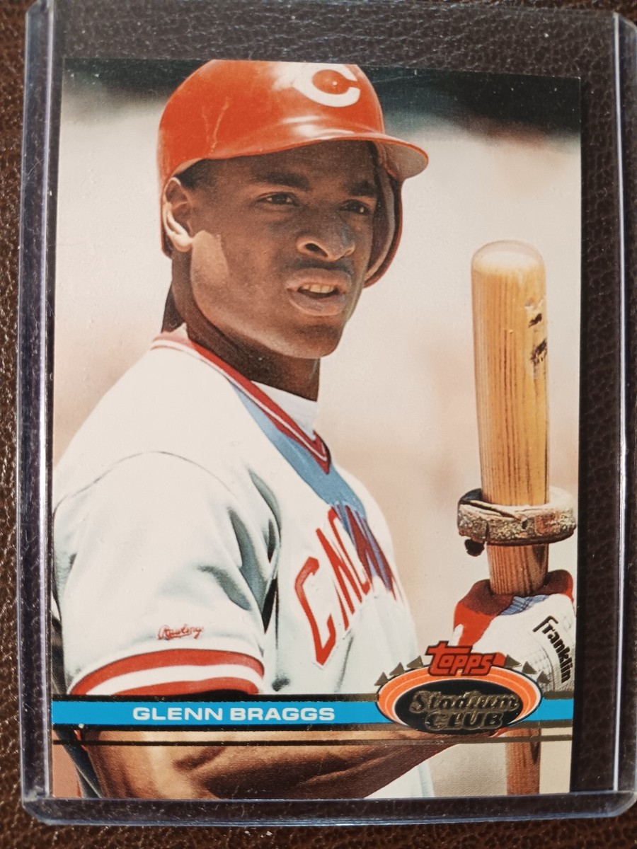 GLENN BRAGGS 1991 TOPPS STADIUM CLUB BASEBALL CARD #187 | eBay