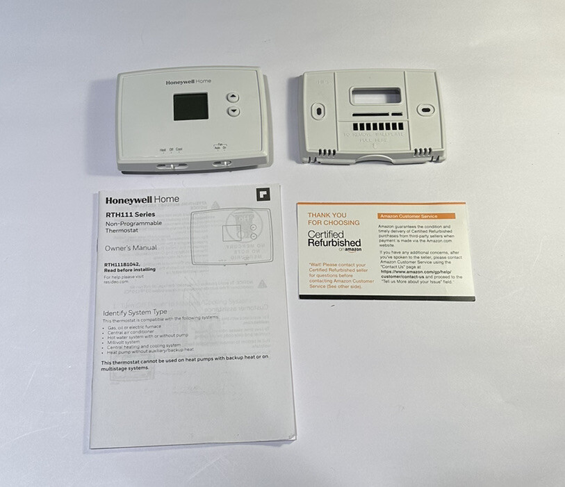 Honeywell Home/Bldg Center RTH111B1016/E1 Digital Manual Thermostat  85267725477 | eBay