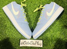 Nike Air Jordan 1 Low SE Blue Stitch GS Multi Sizes DO8227-400