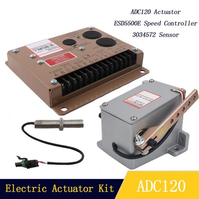 Electric Diesel Generator Governor ADC120 Actuator+ Speed Controller+ Sensor