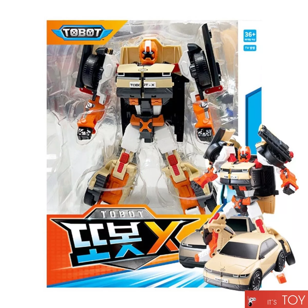 Tobot X New Edition Hyundai IONIQ 5 Transforming Robot Car Young