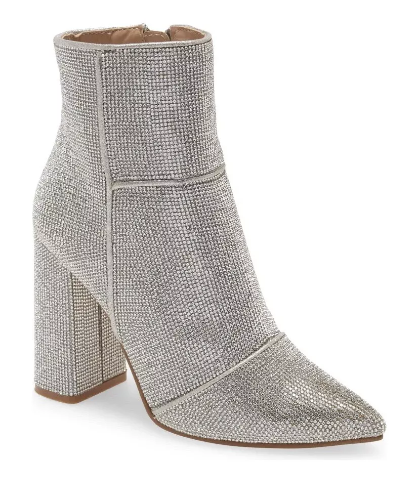 Steve madden rhinestone best sale bootie
