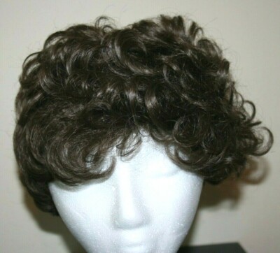 VTG 100% Modacrylic Fiber Made In Japan full wig with stand & BOX 100% Modacrylic Fiber Made In Japan Full Wig With St& & BOX  main image 4