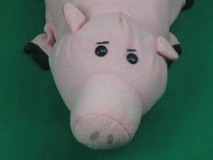 TEACH LEARN HOW TO SAVE MONEY HAMM HAM HAND BODY PUPPET PLUSH DISNEY PIGGY BANK | eBay