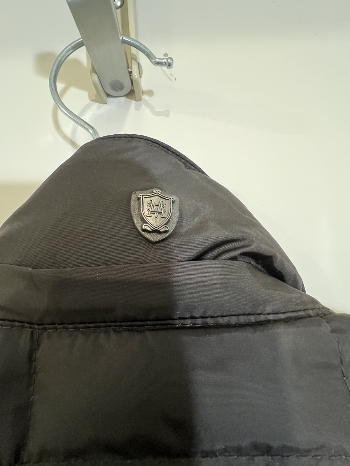 Massimo Dutti Down Jacket Medium M Black Feather … - image 10