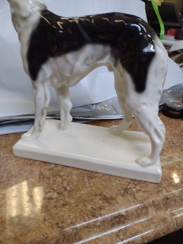 BORZOI ERPHILA GERMANY dog figurine Very Rare Look At Pictures Nice - Picture 5 of 19