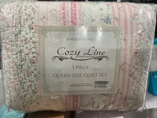 Cozy Line 3-piece Quilt Set - Queen.