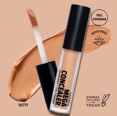 Moira Cosmetics Mega Waterproof Concealer-500, NUTTY NIB