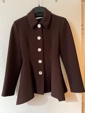 Tory Burch Wool Blazer- Chocolate Brown - Size 0