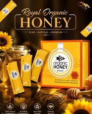 Organic Natural Honey infused with NaturalJelly,Honey Bee Pollen 24Pk Exp12/2030