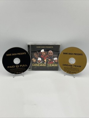 Paid In Full Soundtrack & Dream Team 2 CD Dame Dash 2002 Roc-A-Fella Records