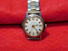 Vintage Mens Caravelle Wind Up Watch, Tested and Works Well. Has Wear, See Notes