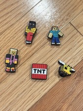 Minecraft Croc Shoe Charms Kids