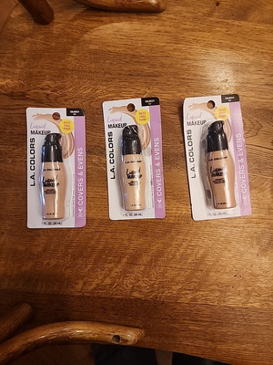 Lot of 3 Liquid Makeup Full Coverage - Fair CBLM324