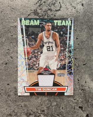 2007-08 Topps Stadium Club Tim Duncan #BTR-TD Beam Team Relics Spurs