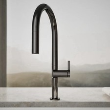 Kohler  Components Pull-Down Kitchen Faucet   Vibrant Brushed Graphite