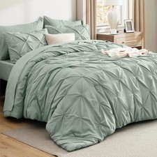 Bedsure Queen Comforter Set Sage Green - Bed in a Bag Queen, 03 - 