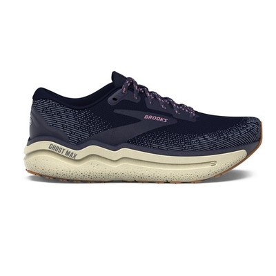 Brooks Ghost Max 2 Running Shoes- 1204201B444 - Peacoat/Orchid/Coconut Milk - 9