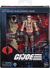 Hasbro G.I. Joe Classified Series Chip  Raptor  Talon & Gen Ledger Action Figure