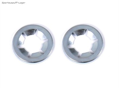 2 Stück FOX Sicherungsscheibe Starlock Gewindesperre Innenzahn 12mm 2er-Set