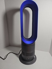 Dyson Blue Silver AM04 EVO Hot  Cool Bladeless Fan Heater TESTED Working