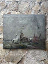Quadro -Cavallino Bianco- Guido Casciaro dipinto a olio su tela
