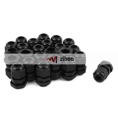 24 Pcs M16 x 1.5 Plastic  Waterproof Cable Glands Connectors  *lm