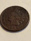 1896 Indian Head Cent Penny Coin Good Shape
