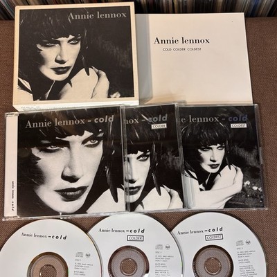 ANNIE LENNOX Cold JAPAN 3CD BOX BVCP-8901~3 JAPANESE BOOKLET Eurythmics Coldest