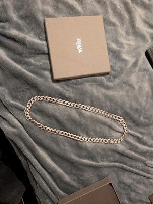 Cuban Link Chain Iced Out 15mm Halskette 925 Silber KTS0044 70 cm Juwelier Dural