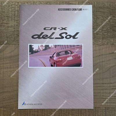 SOLページ 1995 JDM Honda Verno CR-X Del Sol Honda Access Catalog Accessories