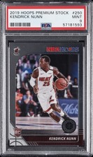 2019 PANINI HOOPS PREMIUM STOCK #250 KENDRICK NUNN ROOKIE RC PSA 9