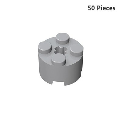 3941 6143 6116 39223 Brick Round 2 x 2 with Axle Hole 50x Bricks, Pieces & Parts