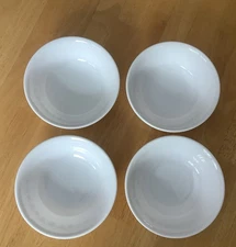 Vtg Set Of 4 Corelle Coupe Cereal Salad Bowls Butterfly Gold  USA