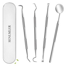 Dental Tools, Professional Plaque Remover Teeth Cleaning Tool Kit, Stainless...
