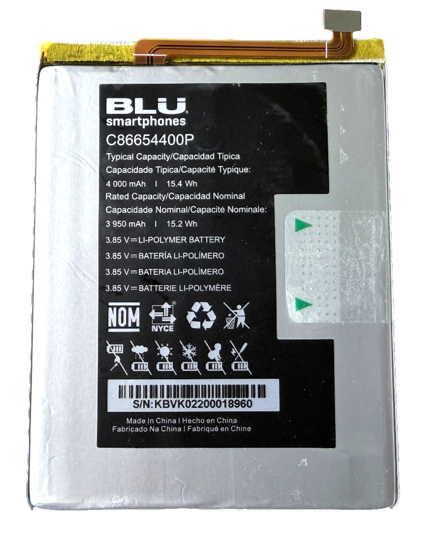 Buy OEM Li-Ion Battery C86654400P for BLU G9 Pro (G0230WW) Smart Phone