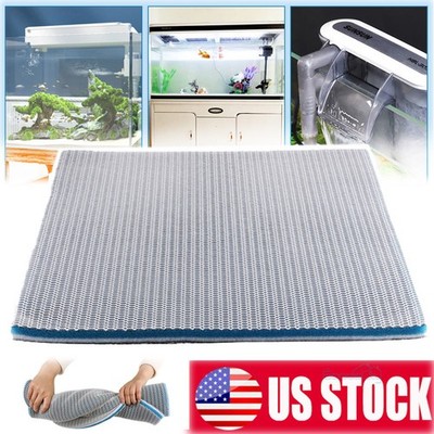 Duarable Aquarium Filter Media Pad for Fish Tank Canister Filter 19.3'' Reusable
