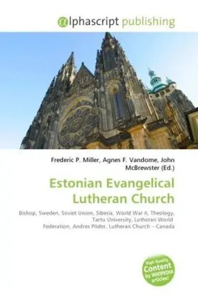Frederic P. Miller (U. A.) | Estonian Evangelical Lutheran Church | Taschenbuch-image