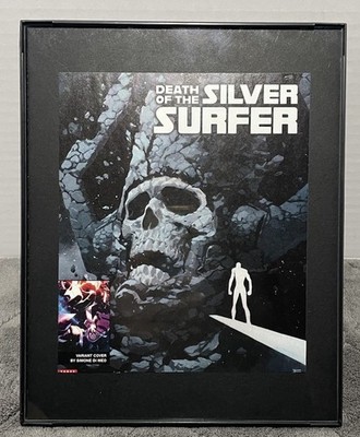 Death Of The Silver Surfer #2 MCU Comic Wall Art Framed 8'' X 10''