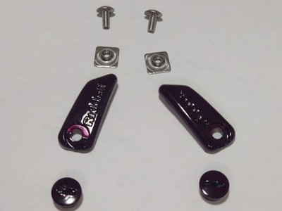 Texas A&M Riddell SpeedFlex Strap Locs And Valve Caps Set