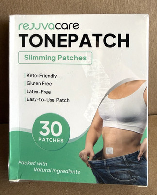 Rejuvacare Tonepatch Slimming Natural Weight Loss Slimming Patches 30 Patches