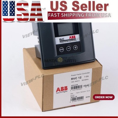 1PC ABB RVC-12 Power Factor Controller New Expeidted Shipping RVC-12/1-5A