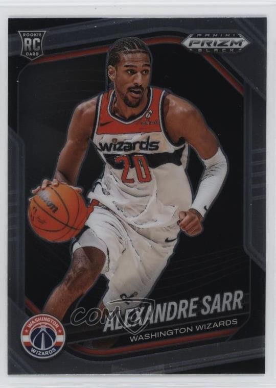 2024-25 Panini Prizm Black Alexandre Sarr #46 1qy3