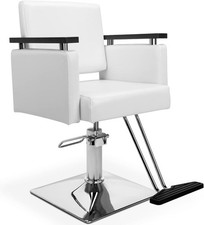 Heavy Duty Barber Chair with Hydraulic Lift Hair Styling Salon Chair Beauty Spa