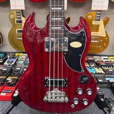 EPIPHONE EB-3 SG Bass Cherry Red Safe packing...